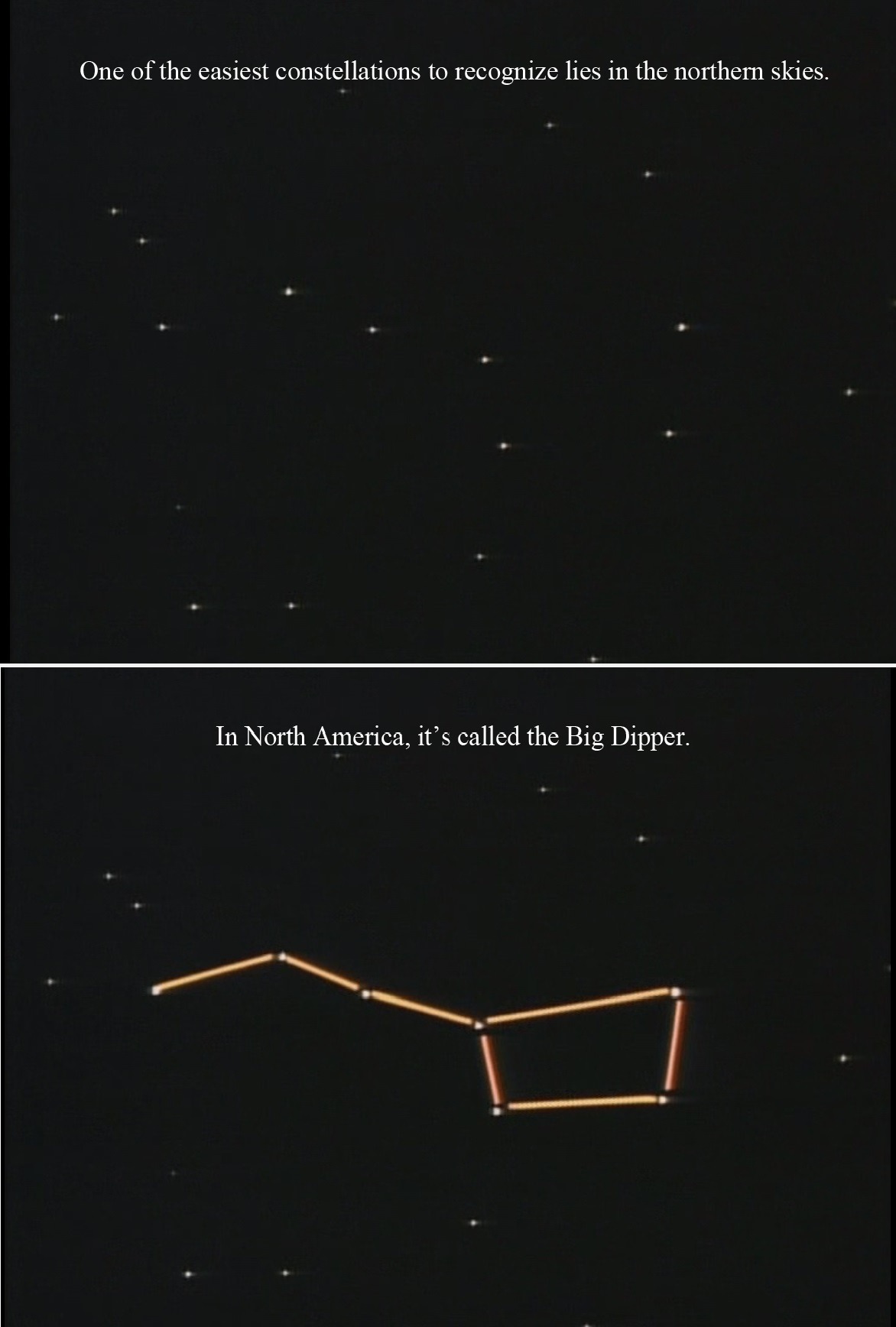 One of the easiest constellations to recognise lies in the northern skies. In North America, it's called The Big Dipper